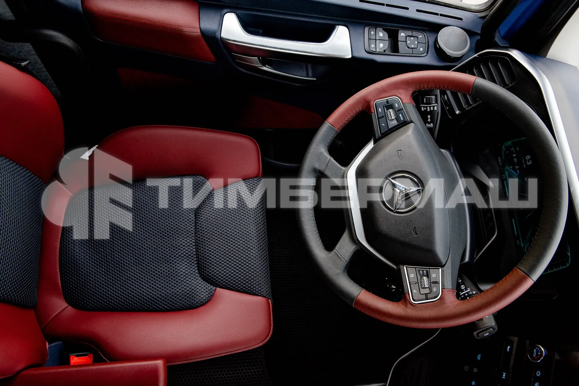 Седельный тягач SANY S490 синий фото 7