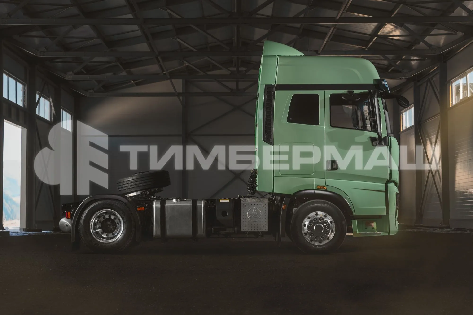 Седельный тягач SANY S490 зеленый фото 6