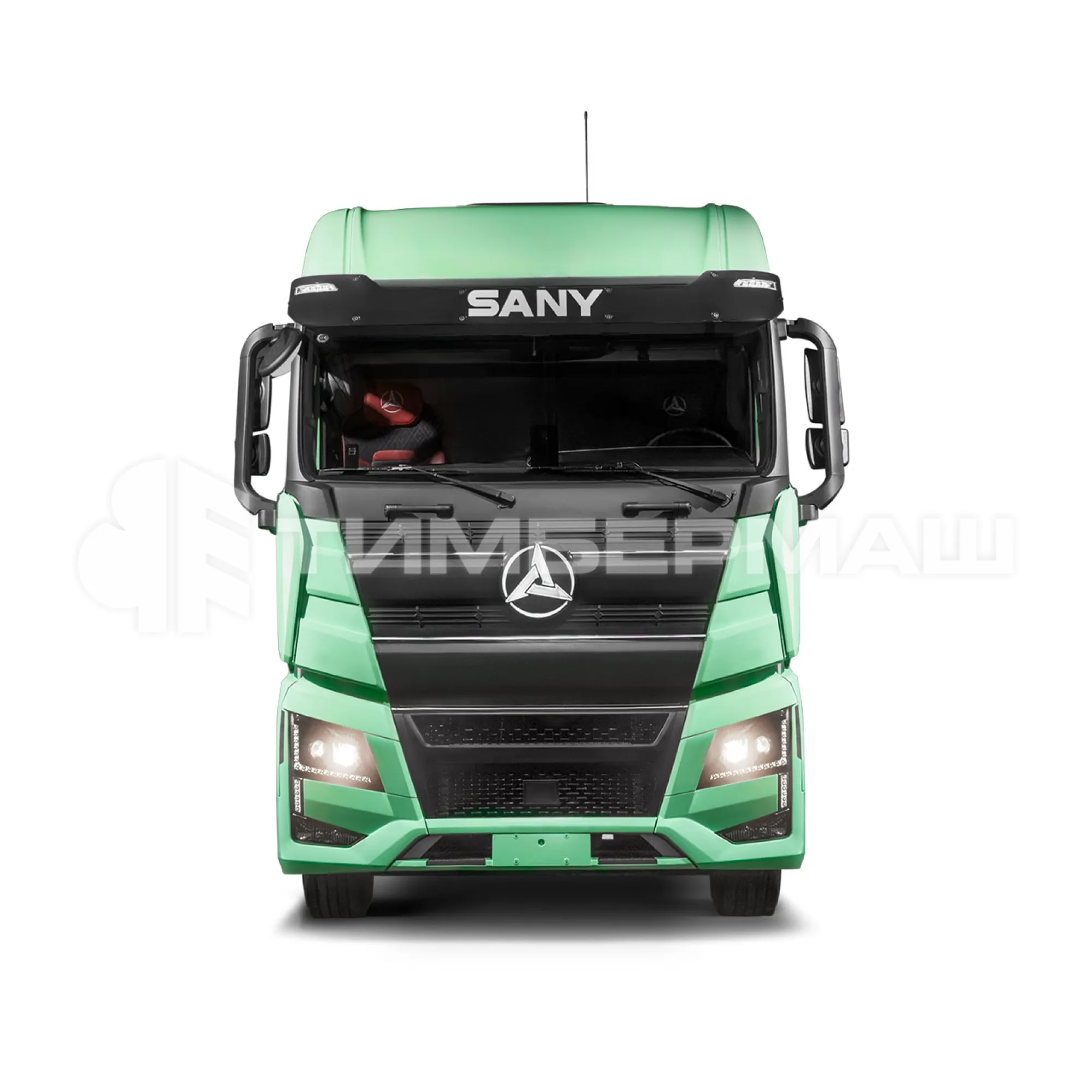 Седельный тягач SANY S490 зеленый фото 2